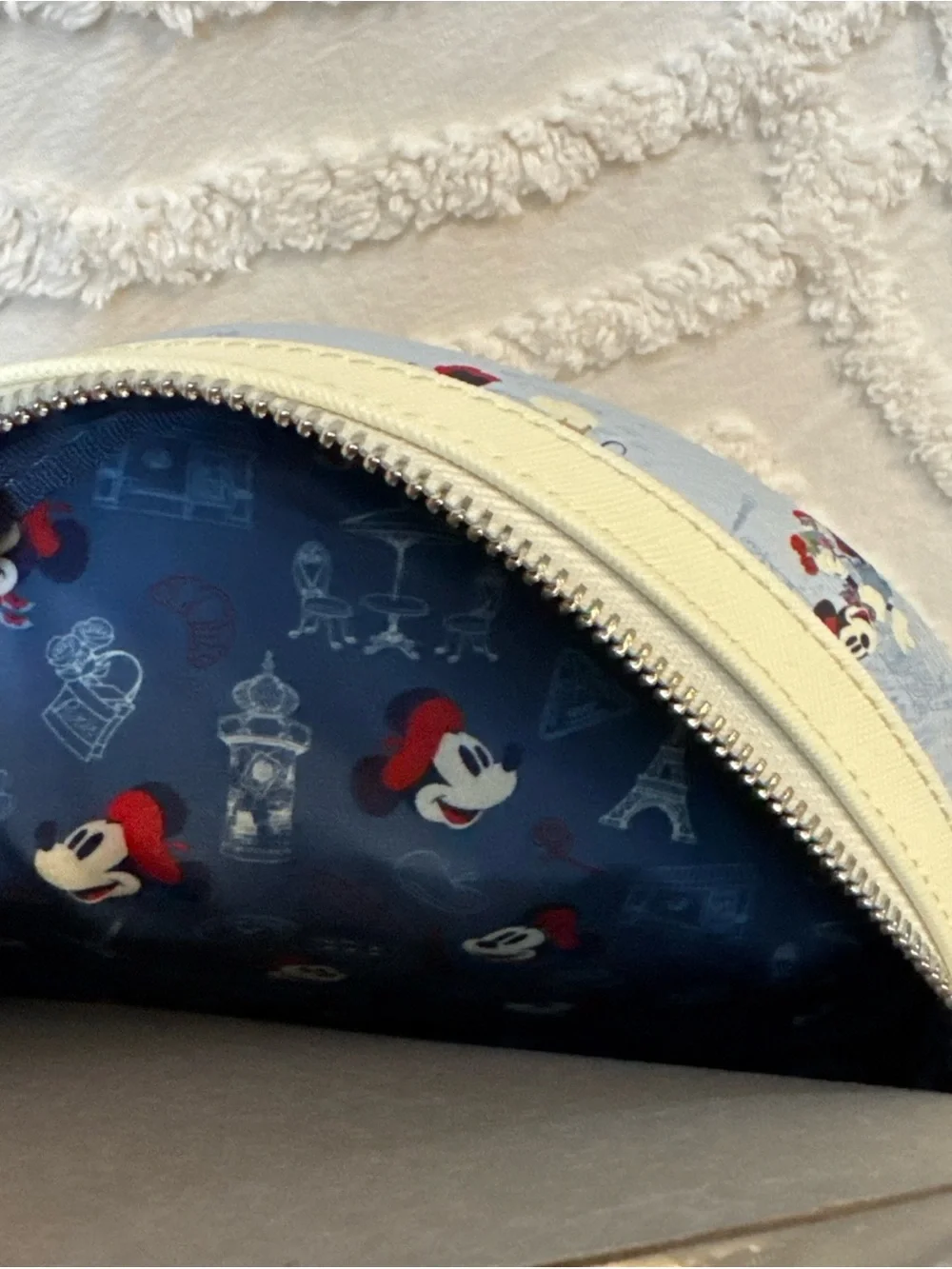 Disney Parks 2026 Epcot France Mickey Minnie Loungefly Mini Backpack NWT